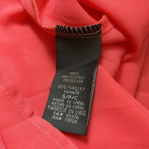 Suzy Shier Pink one Shoulder Ruffle Top - Picture 10 of 10